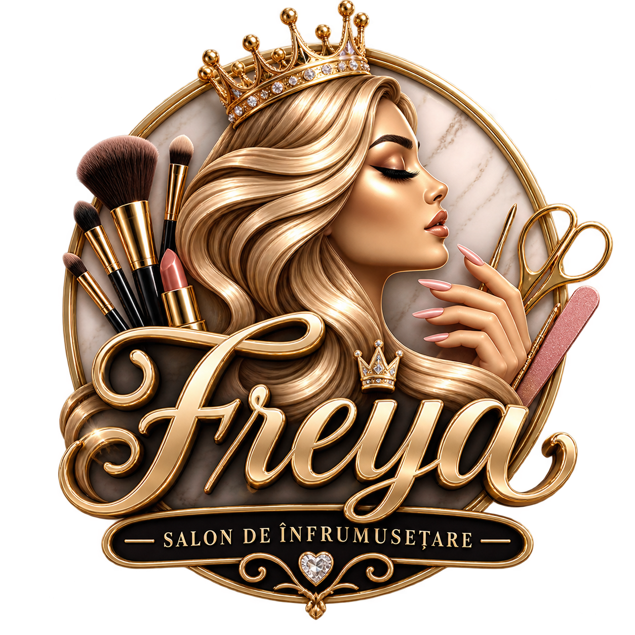 Logo Freya — salon de înfrumusețare din Focșani