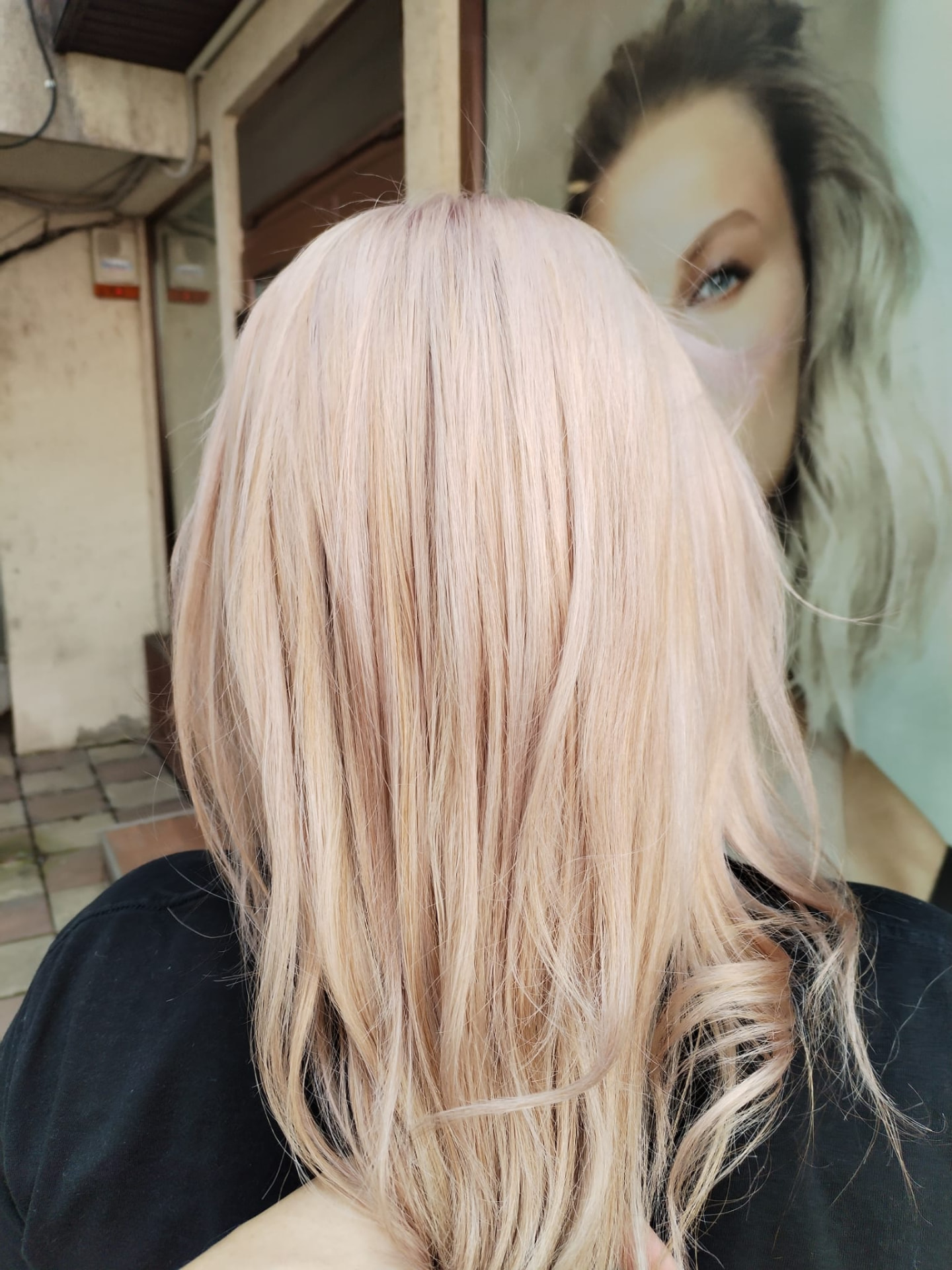Lucrare Freya — Rose gold pastel